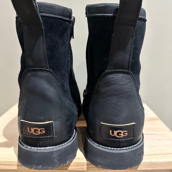 Men's Black Ugg Hendren TL Winter Boots Size 11 - Picture 1 of 6